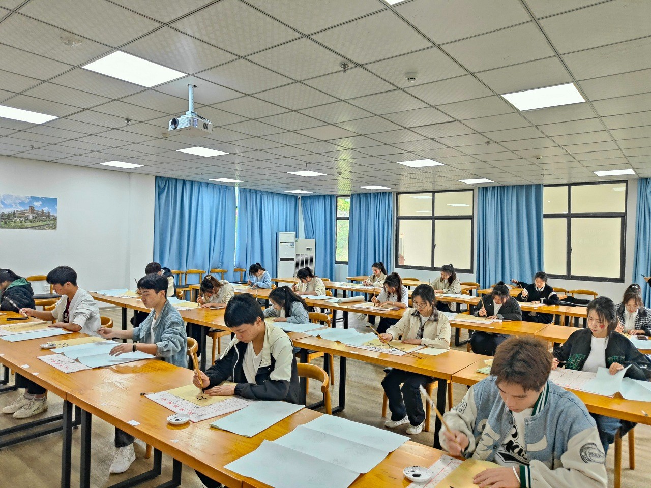 不朽情缘 第一届“丹都之春?人文不朽情缘”文化艺术节 书法角逐圆满完成